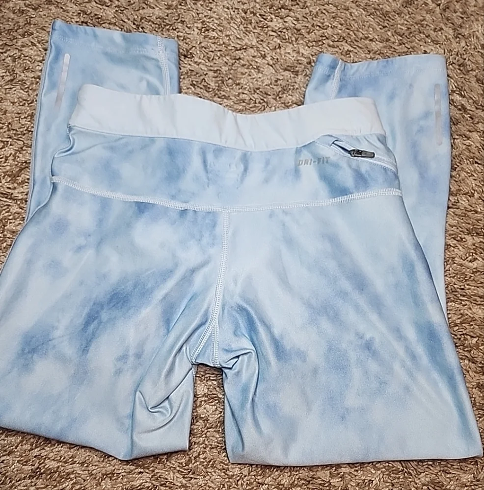 Nike sz Small  RELAY DRI-FIT "JUST DO IT"  Running  CAPRi Blue - Picture 2 of 10